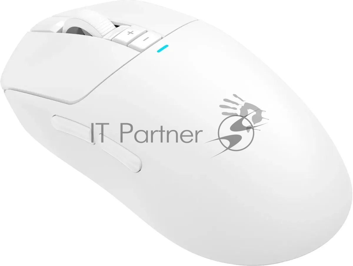 Мышь беспроводная/проводная A4Tech Bloody R72 Ultra белый, 20000 dpi, радиоканал, USB-C, кнопки - 7