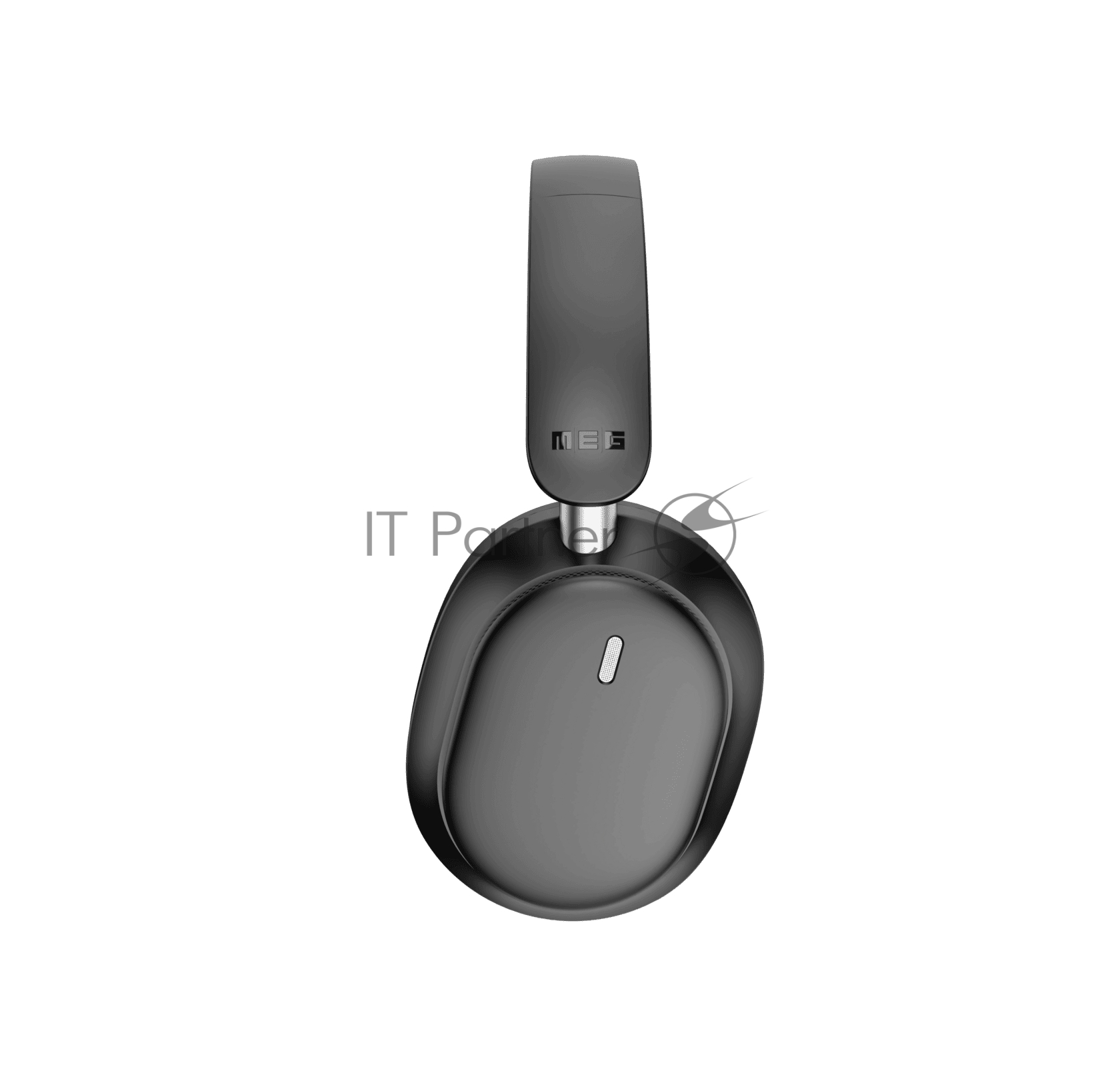 Беспроводные наушники MEG HWA200BL, Bluetooth 6.0, до 60ч, ANC Hybrid, Multipoint, LowLatency,черный