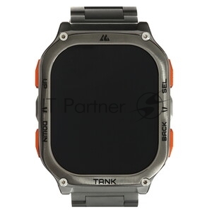 Умные часы KOSPET Tank M3 Ultra, 1.96" AMOLED, Bluetooth 5.0, GPS, IP69K, серебристый