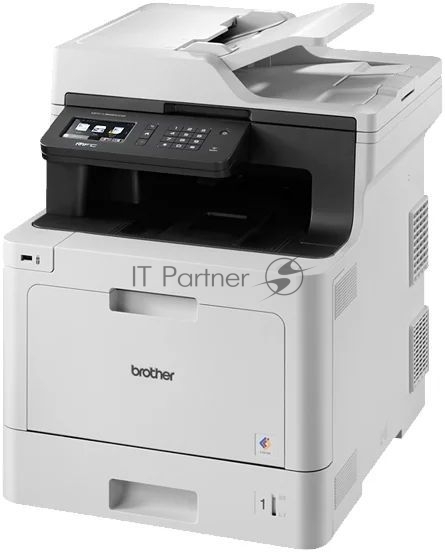 МФУ лазерное Brother MFC-L8690CDW, цветной лазерный A4 Duplex Net WiFi серый/черный