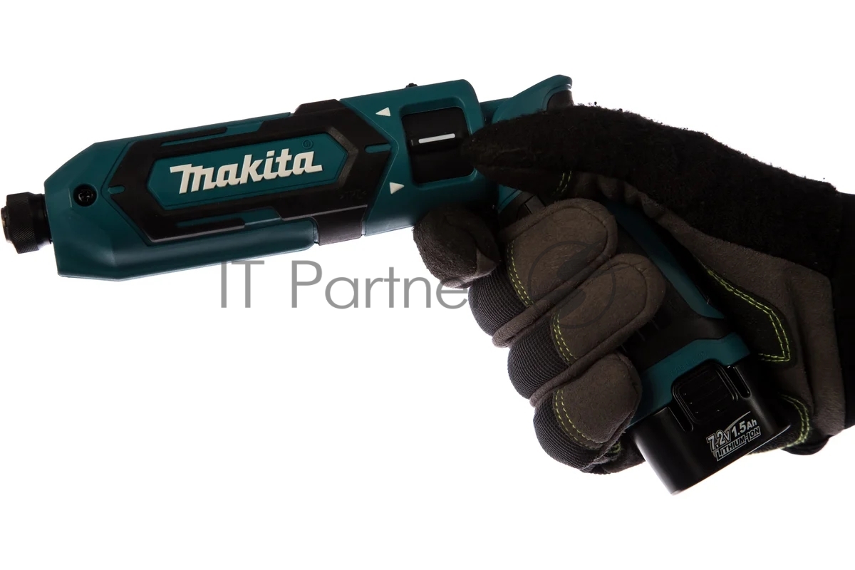 Отвертка аккумуляторная MAKITA TD022DSEак уд 7.2В 2х1Ач Li-Ion 2450об/м 25Нм 1/4'' 0.56кг сумка подсветка