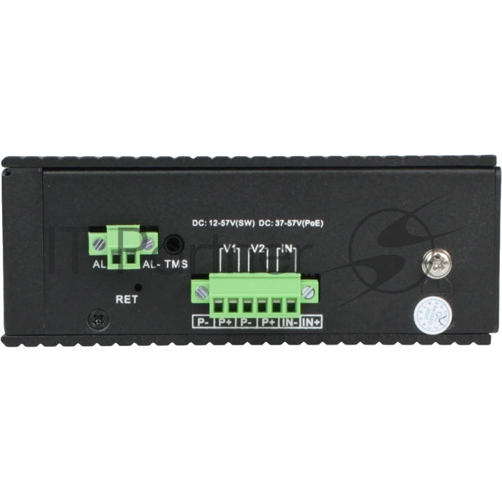 Промышленный PoE коммутатор Gigabit Ethernet OSNOVO SW-80802/ILS(port 90W,300W) Промышленный управляемый (L2+) HiPoE коммутатор Gigabit Ethernet на 8GE PoE + 2 GE SFP порта с функцией мониторинга температуры/ влажности/ напряжения. Порты: 1 x GE