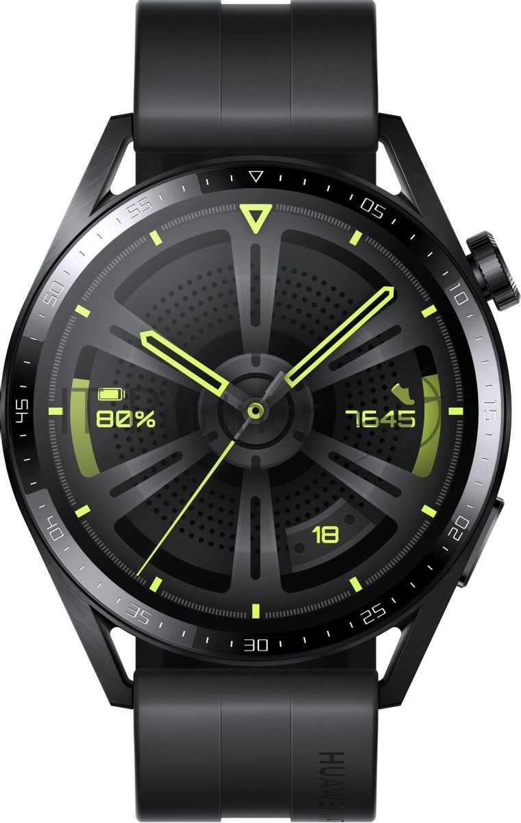 Умные часы Huawei Watch GT 3 JPT-B29, 1.43" AMOLED, Bluetooth, черный