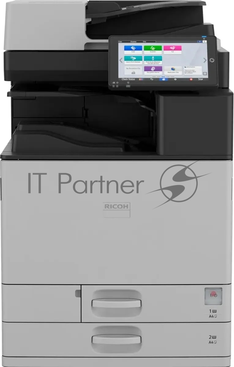 Цветное лазерное МФУ Ricoh IM C3510, SRA3, 35ppm, ARDF100, 2x550-sheet cassettes, 100-sheet manual bypass, 8GB memory, 250GB SSD, Ethernet, USB 2.0, добавить комплект тонеров. (Обязательный запуск инженером АСЦ)