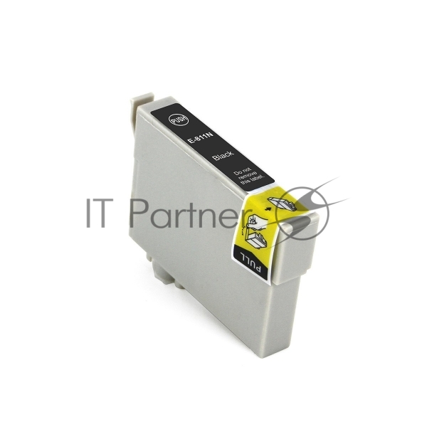 -/ Струйный картридж NV Print T0811 (NV-C13T11114A10) Black для Epson Stylus Photo 1410/R270/R290/R295/R390/RX590/RX610/RX615/X690/TX650/TX659/TX700/TX700W/TX710W/TX800/T50/T59 (18.2 мл) совместимый