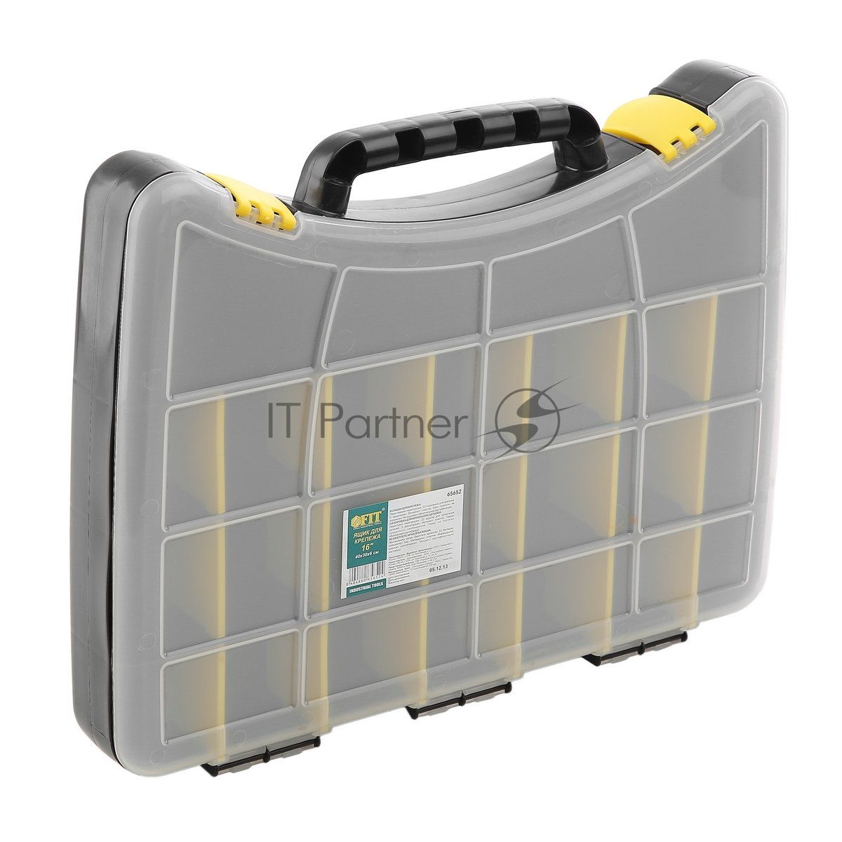 Ящик FIT 65652 для крепежа пластиковый 40*30*6 см