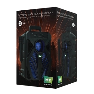 Портативная колонка MORE CHOICE ВК13 Black