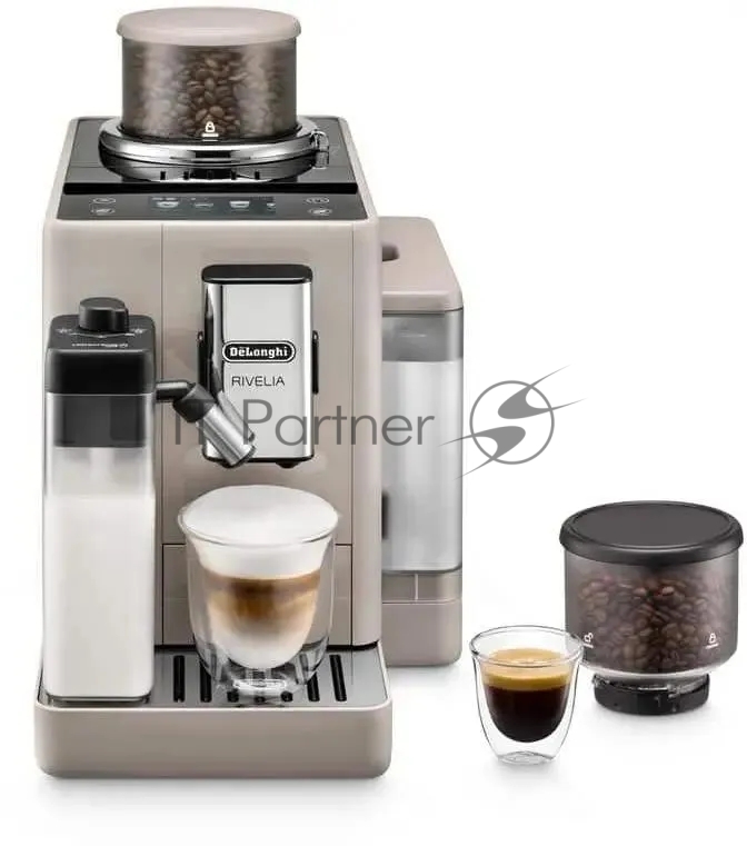 Кофемашина автоматическая DeLonghi EXAM440.55.BG бежевый, исп. кофе - зерновой/молотый, 1.4 л, 1450 Вт, 19 бар