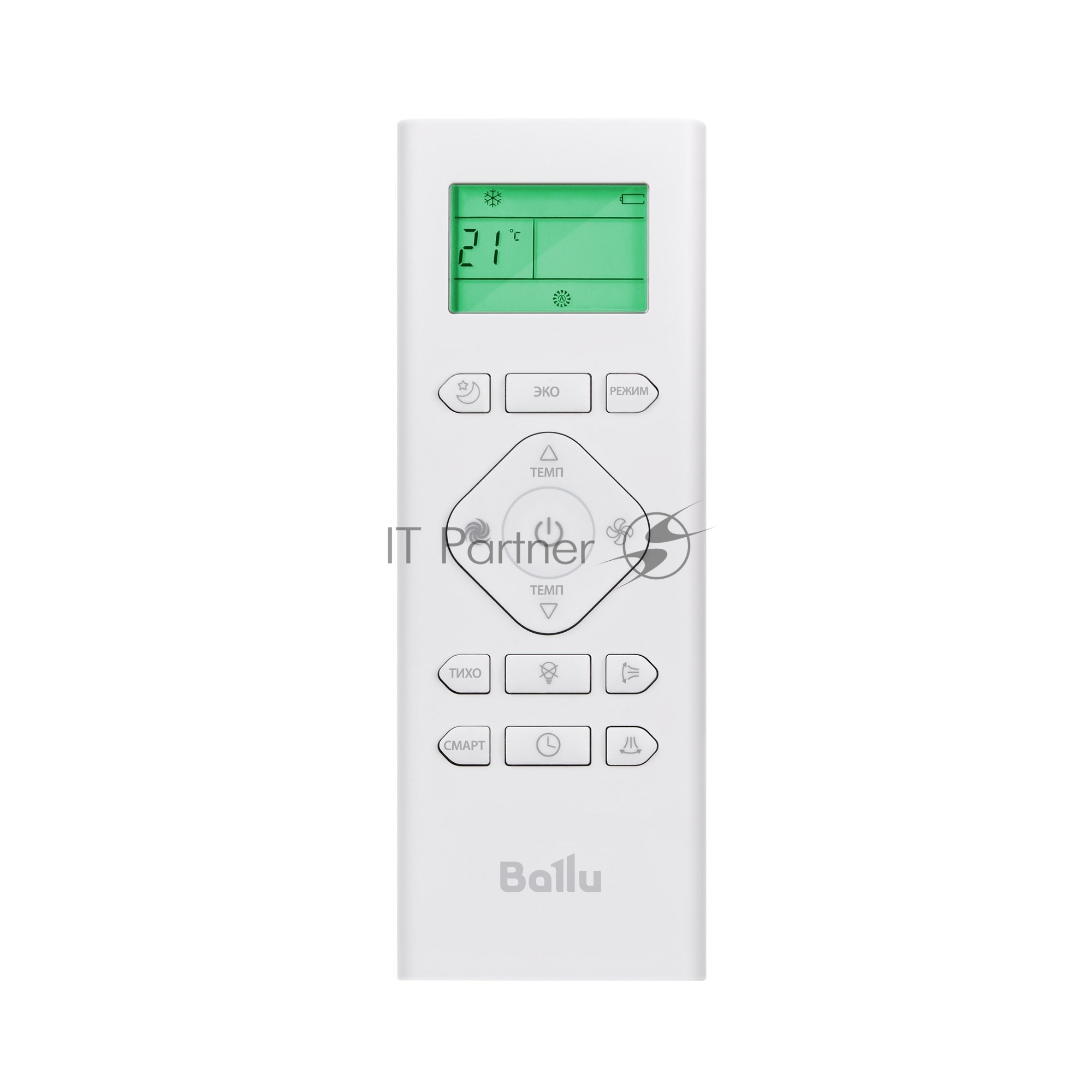 Внутренний блок сплит-системы Ballu iGreen Pro DC BSAGI/in-09HN8_V4 инвертор, 9200 BTU, 27 м², 25 дБ, охлаждение, обогрев, осушение, белый