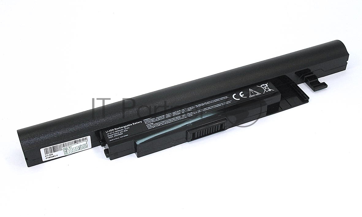 Аккумуляторная батарея для ноутбука DNS HAIER S500 14.4V 2200MAH A41-B34 OEM черная