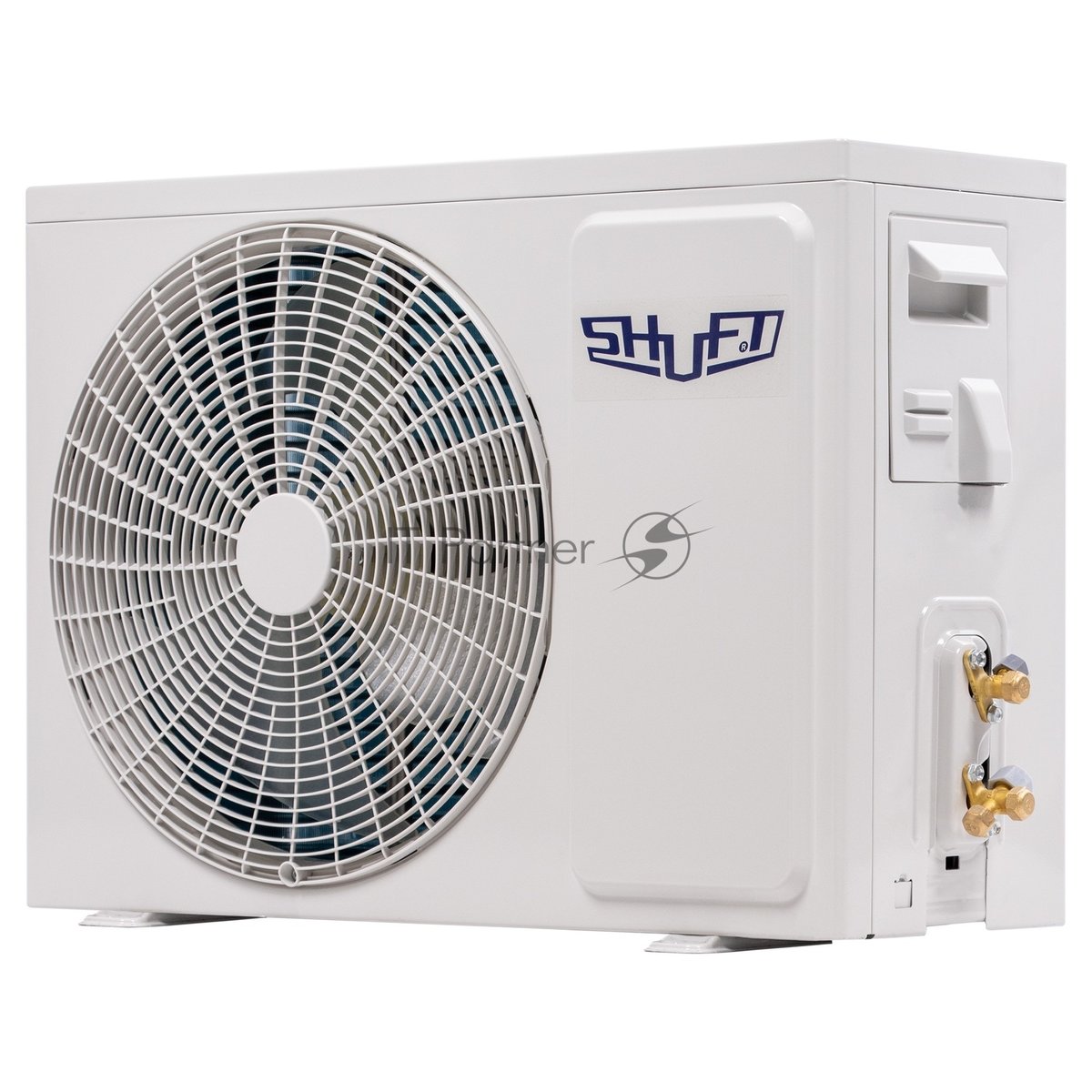 Наружный блок сплит-системы Shuft Asgard DC черный SFTHAI/out-07HN8/BL инвертор, 7000 BTU, 20 м2, охлаждение, обогрев, осушение