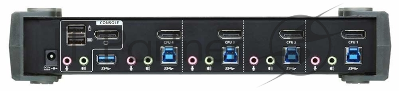 КВМ переключатель ATEN 4P USB 4K DP/F. Audio KVMP/USB3.0 Switch