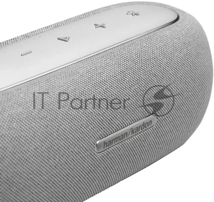 Колонка портативная Harman Kardon Luna Google Assistant, Amazon Alexa серый 40W 1.0 BT/Wi-Fi 4800mAh (HKLUNAGRYEU)