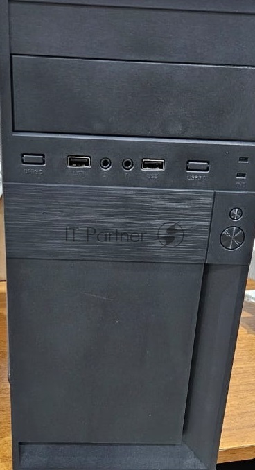 Компьютерный корпус Minitower ExeGate EX291142RUS BAA-105-01-AAA450 (mATX, БП AAA450 с вент. 8см, 2*USB, аудио, черный)