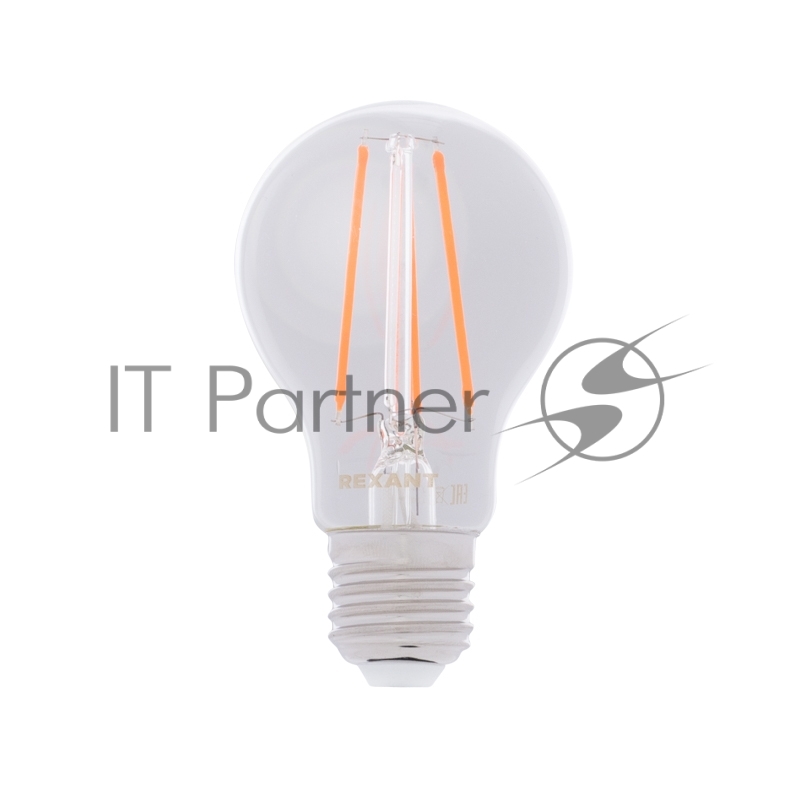Rexant 604-146 Фитолампа филаментная для растений REXANT Груша A60 11.5 Вт 1150 Лм 0.25% Blue 440-470Nm 0.75% Red 630-670NmK E27 прозрачная колба