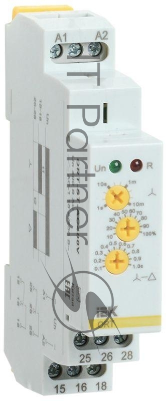 Реле пуска звезда-треугольник ORT 400В AC IEK ORT-ST-AC400V