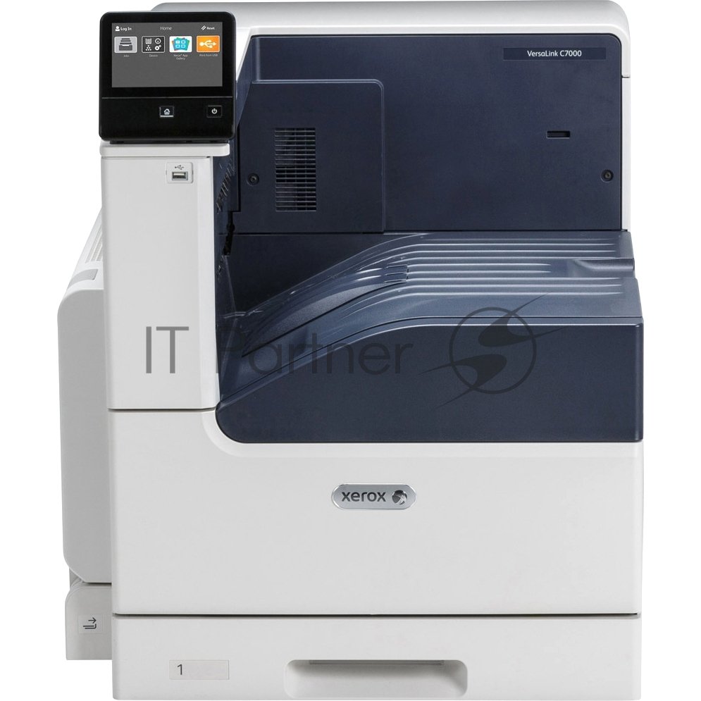 Принтер лазерный Xerox VersaLink C7000DN (VLC7000DN#), A3, цветной, печ. до 35 стр/мин. (А4) до 19 стр/мин. (А3), 1200 x 2400 dpi, RJ-45, NFC, Air Print