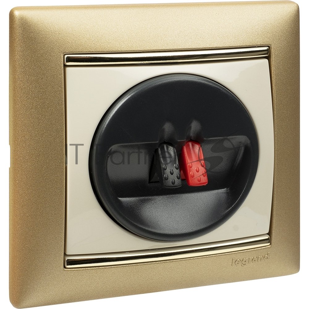 Механизм розетки Legrand Valena 774123, 1м, СП, акустическая, слоновая кость