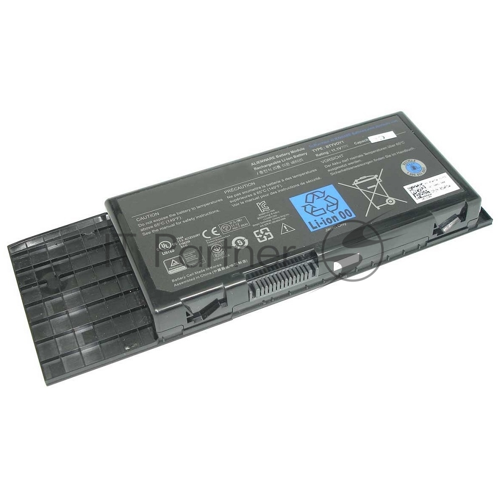 Аккумуляторная батарея для ноутбука Dell Alienware M17x R3, R4 90Wh