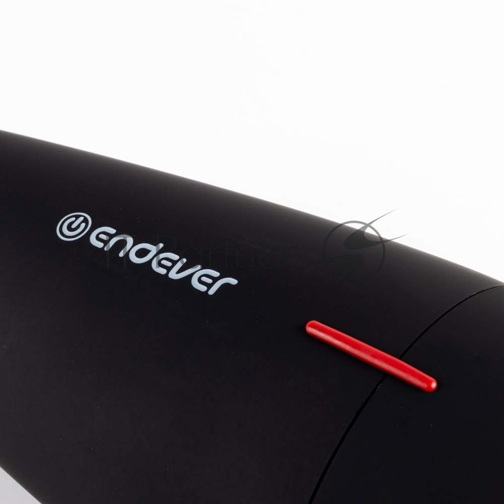 Фен Endever Aurora-472 черный, 2400 Вт, ионизация