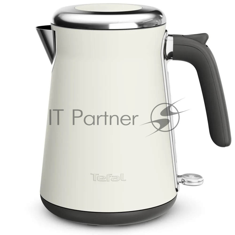 Электрочайник Tefal KI666AE0 молочный, 1.7 л, 2400 Вт, скрытый нагревательный элемент