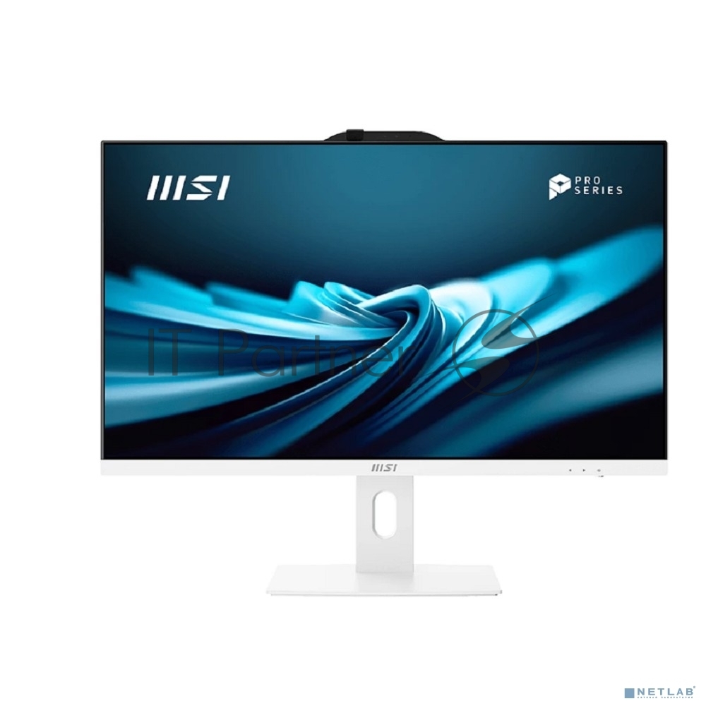 Моноблок MSI Pro AP272P 14M AiO 27" FHD(1920x1080)IPS AG Non-touch, Core i7-14700 (2.1GHz), 16Gb DDR5(2x8Gb), 512Gb SSD M.2, Intel UHD, WiFi, BT, camera, WirelessKB&mouse Eng/Rus,noOS,1y war-ty, White (9S6-AF8322-804)