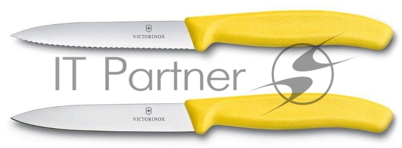 Набор ножей кухонных Victorinox Swiss Classic (6.7796.L8B) компл.:2шт желтый блистер