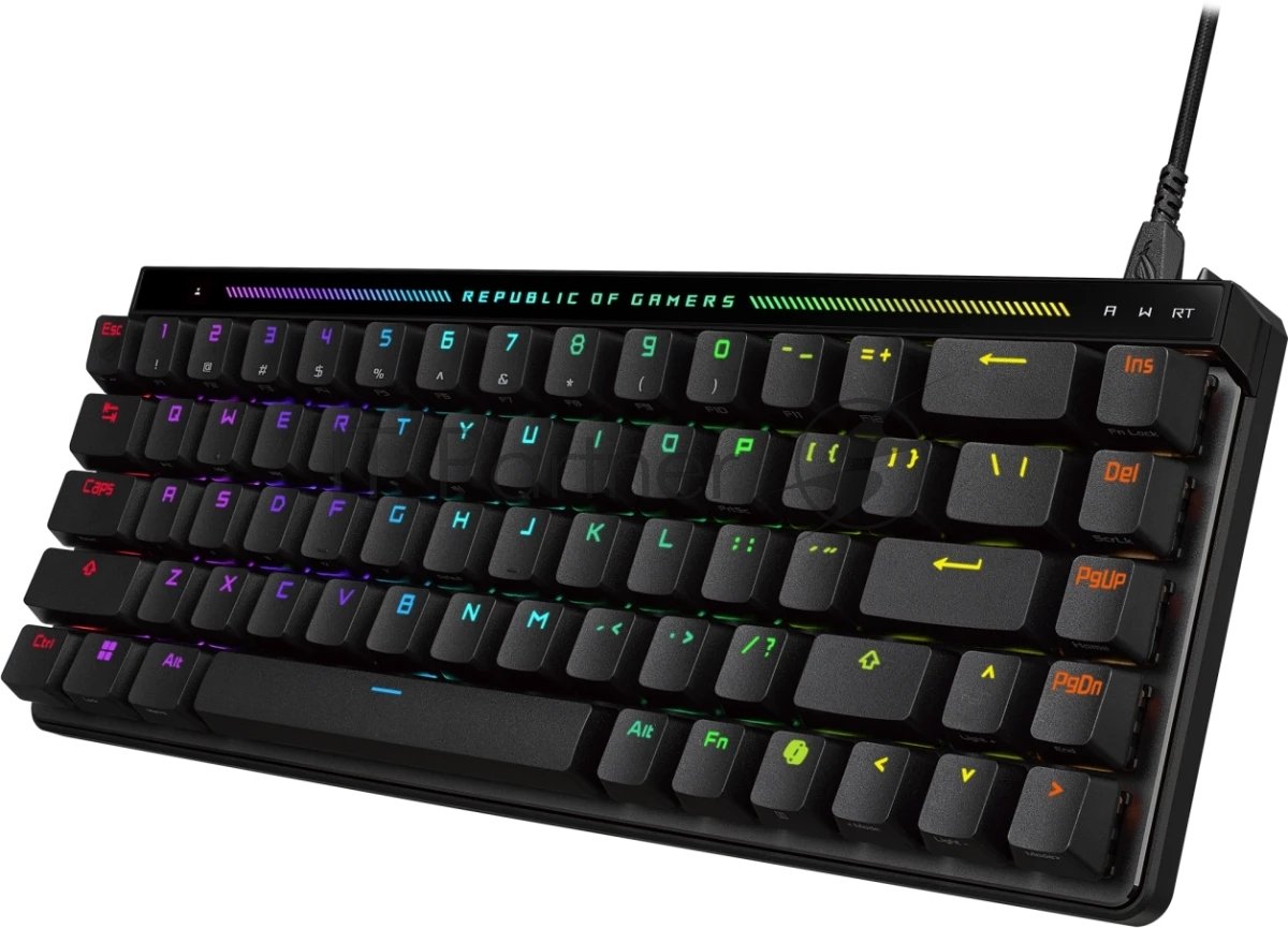 Клавиатура ASUS ROG Falchion Ace HFX проводная, USB Type-C, чёрный