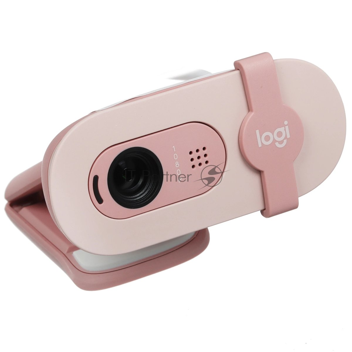 Веб-камера Logitech Brio 90 (960-001625) pink