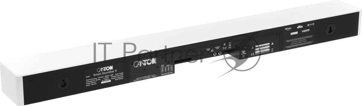 Саундбар Canton Smart Soundbar 9 2.1 300Вт белый