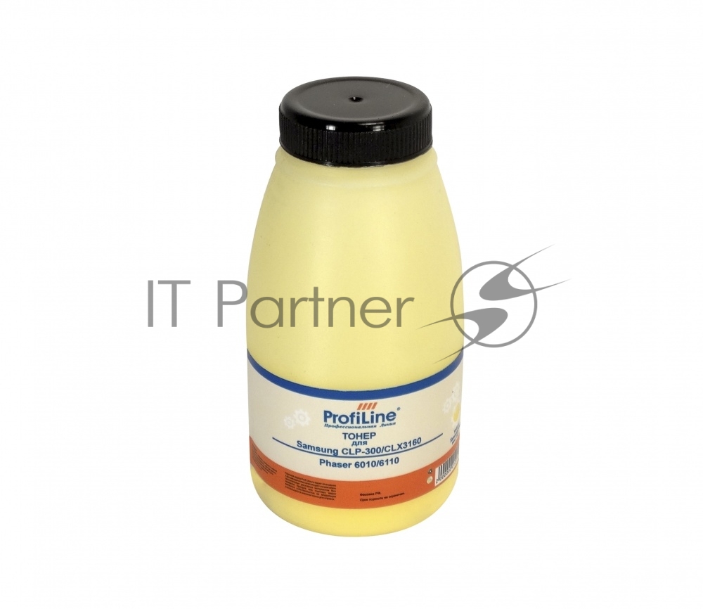 Тонер для принтеров Samsung CLP-300/CLX-3160/Phaser 6010/6110 yellow 50гр ProfiLine Фасовка РФ (химический)