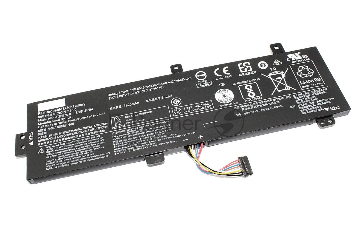 Аккумуляторная батарея для ноутбука Lenovo 310-15A 7.6V 30Wh 4030mAh