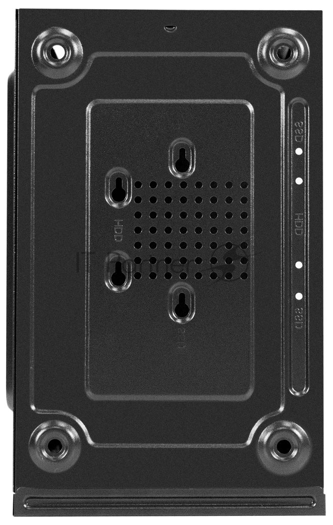 Компьютерный корпус Minitower ExeGate EX299262RUS BAA-403U-UNS450 (mATX, БП UNS450 с вент. 12см, 2хUSB/1хUSB 3.0, HD Audio, черный)