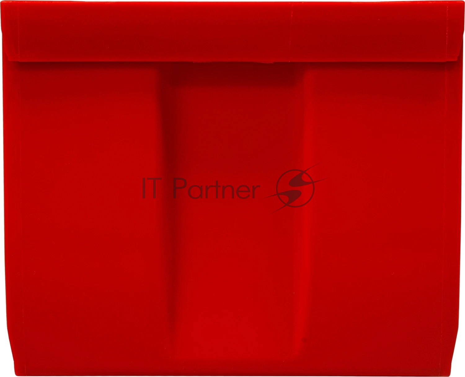 Ящик сплошной ТАРА.РУ Verona 5002 красный 250х150х130мм PP 10036