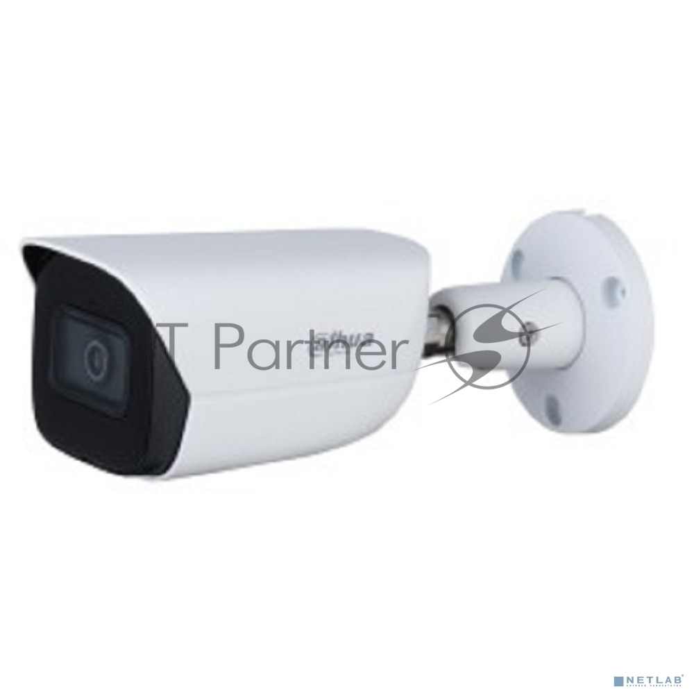 DAHUA DH-IPC-HFW3441EP-S-0280B-S2 Уличная цилиндрическая IP-видеокамера 4Мп, 1/3” CMOS, объектив 2.8мм, видеоаналитика, микрофон, ИК 50м, IP67, металл