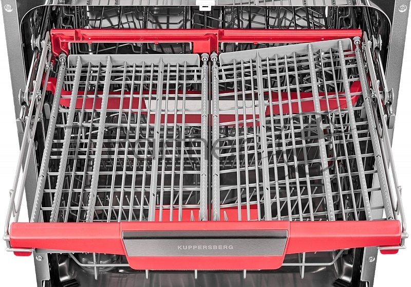 Встраиваемая посудомоечная машина Kuppersberg GSM 6073, серебристый, 59.8 см, 12 компл., 49 дБ, класс A++