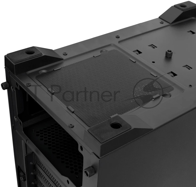 Компьютерный корпус HSPD M521, Mesh Mid Tower, черный, slide TG, 0.45 SPCC, 4x120мм ARGb ATX, mATX, mITX 160/330/184мм 2x2.5", -, 7xPCI 2xUSB-A 3.0, 1xUSB-A 1.0 390x200x449мм