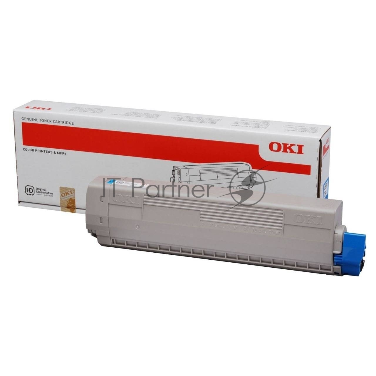 Картридж лазерный Oki C824/834/844 5К (голубой)