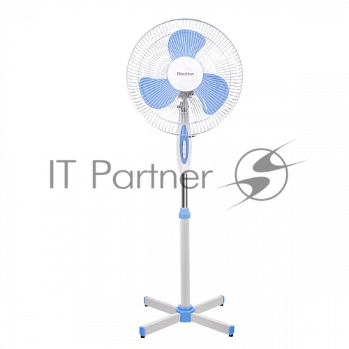 Вентилятор напольный Blackton Bt F1111 White-Blue (2в1 ч/б коробка + 1 ч/б коробка) (выписывать кратно 2)