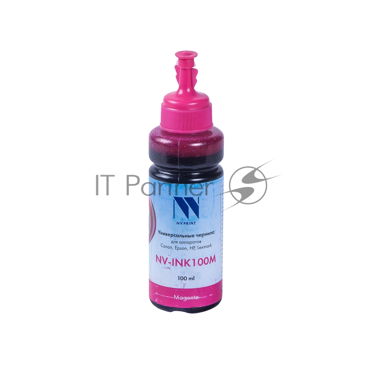 Чернила совместимые NVPrint NV-INK100U Magenta универсальные на водной основе для аппартов Сanon/Epson/НР/Lexmark (100 ml) (Китай)