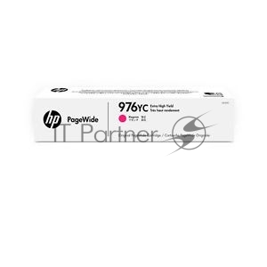 Картридж струйный HP 976YC L0S30YC пурпурный для HP PW Pro 5777/552 (16000 стр.)