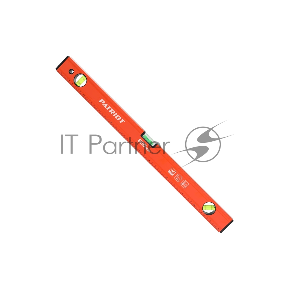 Уровень PATRIOT LCP-600, алюминиевый фрезерованный, 600мм
