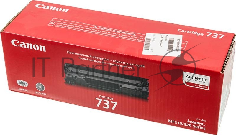 Картридж лазерный Canon 737 (9435B004) черный (2400 стр.) для Canon MF 211/212w/216n/217w/226dn/229dw/232w/237w/244dw/247dw/249dw