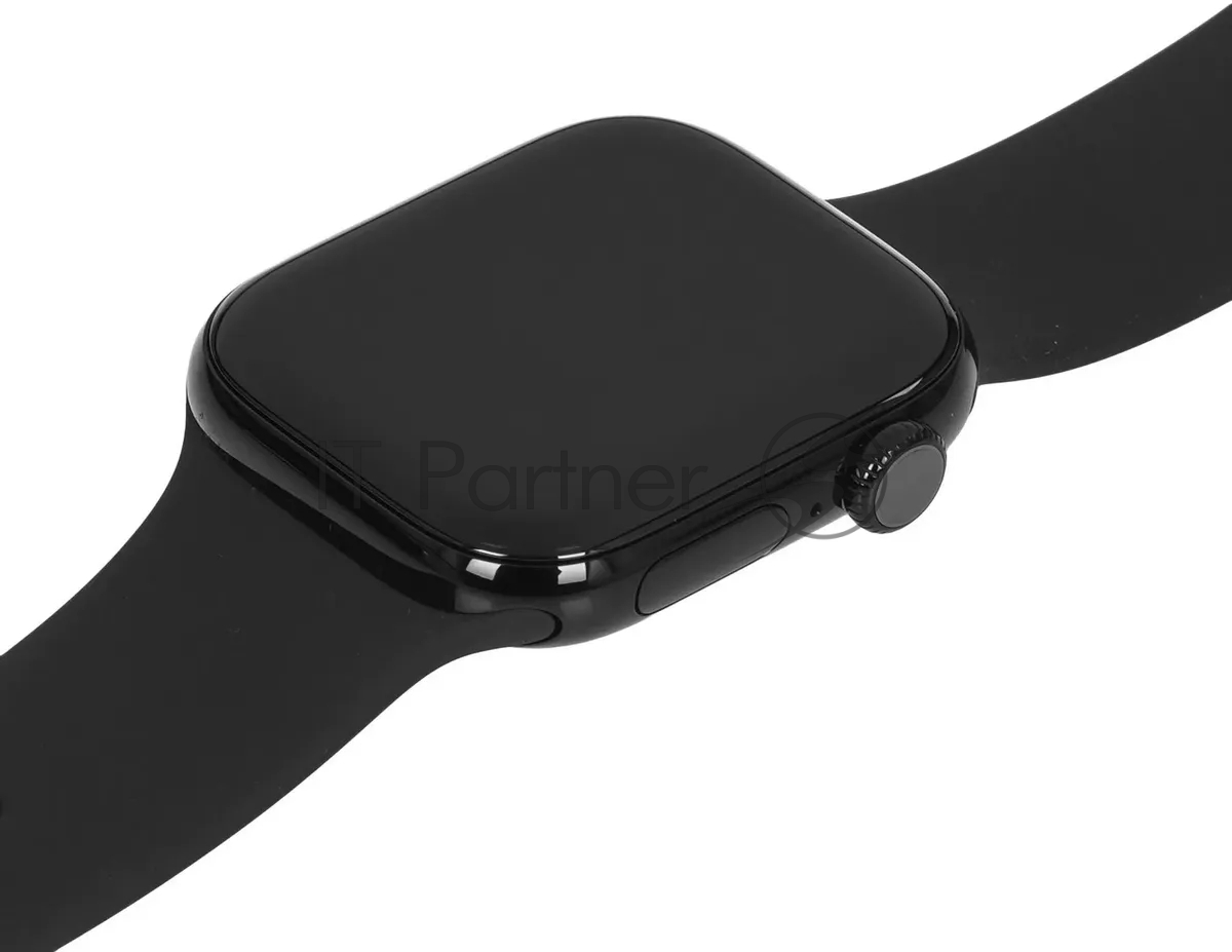 Умные часы Apple Watch Series 11 A3331 42мм OLED корп.черный Sport Band рем.черный разм.брасл.:M/L (MEQU4LW/A)