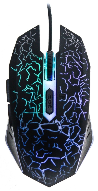 Мышь Oklick 895G HELLFIRE черный оптическая (2400dpi) USB игровая (5but)