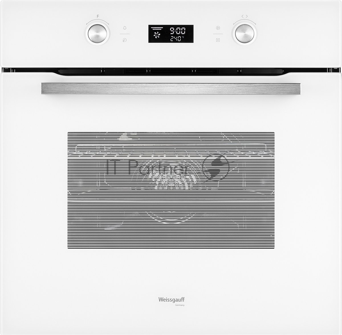 Духовой шкаф Weissgauff EOM 691 PDW, электрический, Steam Clean