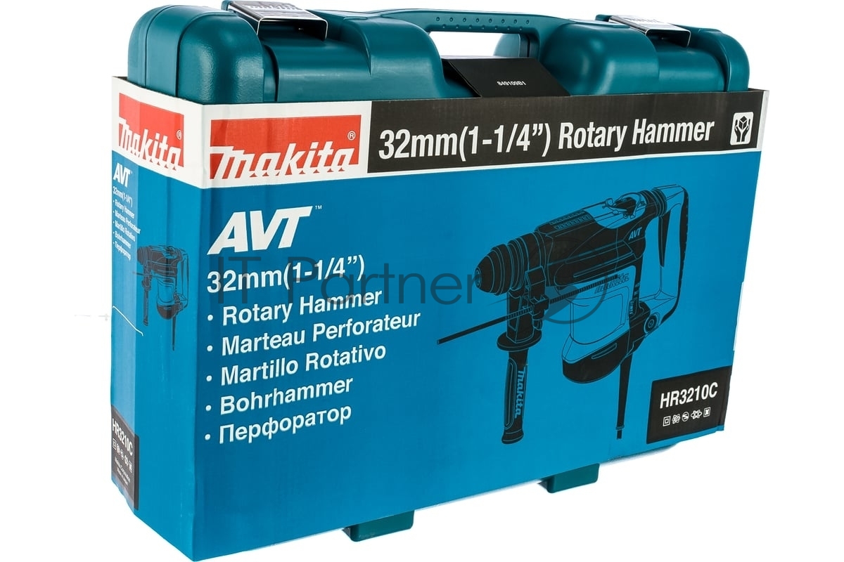 Перфоратор Makita HR3210C, SDS-plus, 850 Вт, 6,4 Дж, от сети