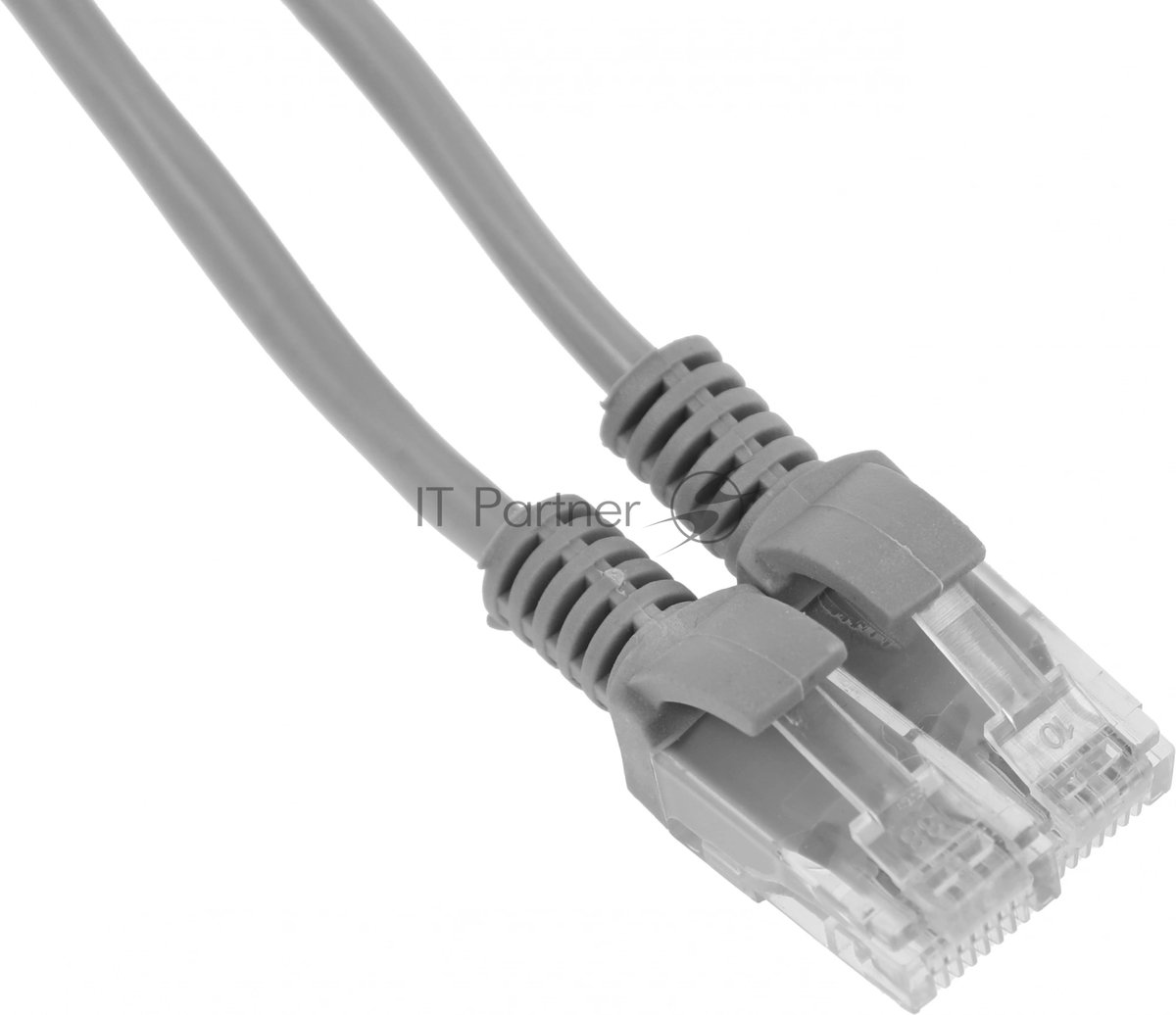 Патч-корд Premier 5-970 1G UTP 4 пары cat5E CCA molded 25м серый RJ-45 (m)-RJ-45 (m)