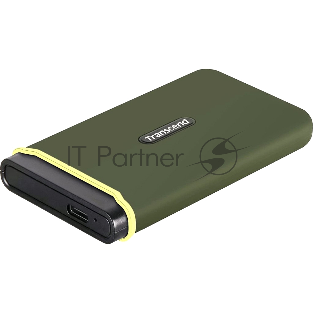 Внешний SSD Transcend Portable SSD ESD380C, 1000GB, Type-C, USB 3.2 Gen2, R/W 2000/2000MB/s, 97x54x13мм, два кабеля в комплекте (3 года)