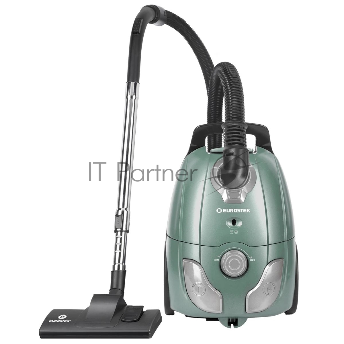 Пылесос Eurostek EVC-3016 мятный, 450/2600 Вт, уборка сухая, пылесборник мешок 3 л